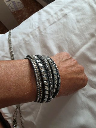Pulsera Swarovski 40cm