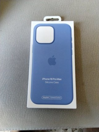 Cover iPhone 16 Pro Max Blu