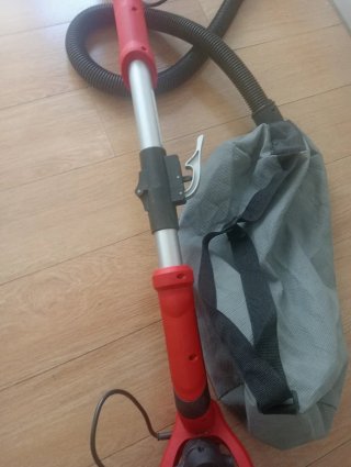 Lijadora para pared tipo jirafa con aspirador