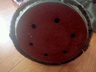 Lijadora para pared tipo jirafa con aspirador