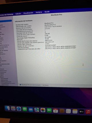 Macbook Pro Retina 15 Gris Espacial