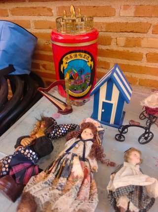 Lote de muñecas antiguas