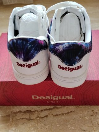 Zapatillas Desigual Mujer Blancas Talla 40