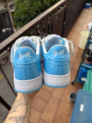BAPE sta low blu