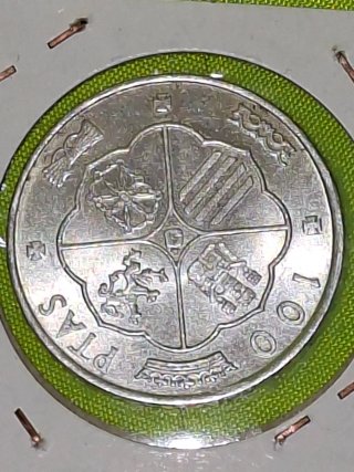 5 Monedas Plata Franco Estado Español 1966
