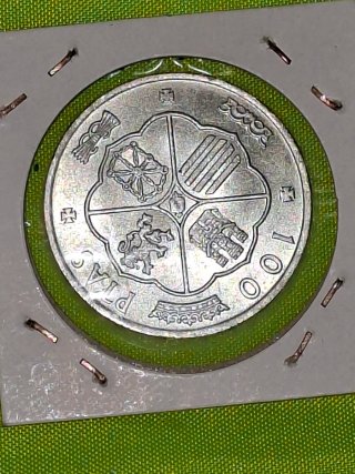 5 Monedas Plata Franco Estado Español 1966