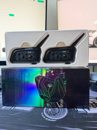 Intercomunicadores de moto v6 plus 2 unidades