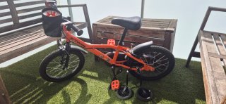 Bicicleta infantil BTWIN 16 Robot Naranja