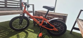 Bicicleta infantil BTWIN 16 Robot Naranja