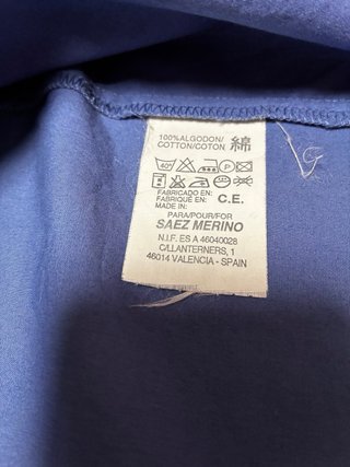 Camisa Lois Vintage Estilo Bowling Azul/Negro