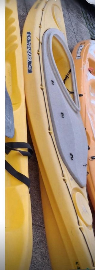 Kayak 1 plaza amarillo