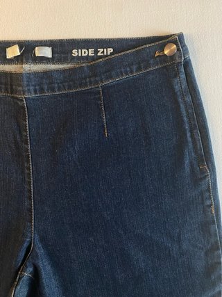 Jeans calibrato nero e blu
