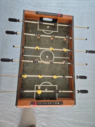 Futbolín madera 90x60x70cm