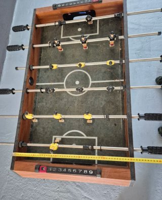 Futbolín madera 90x60x70cm