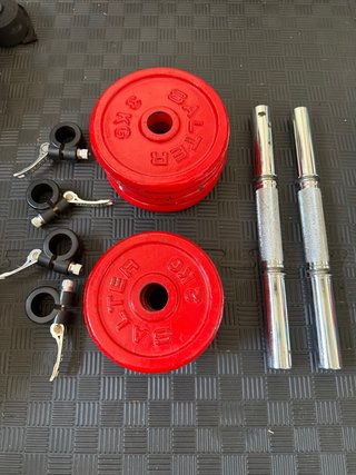 Juego Mancuernas 20kg Intersport
