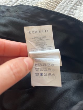 Traje de caballero negro sin estrenar