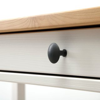 Scrivania Ikea Hemnes Bianca con 2 Cassetti