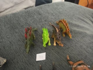 Lote dinosaurios de juguete