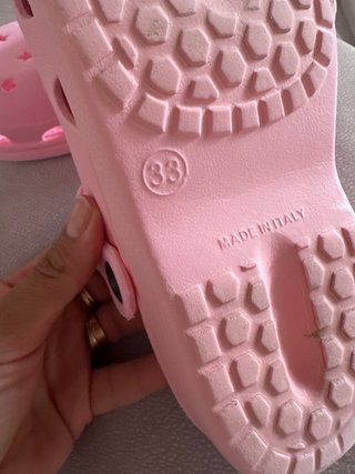 Ciabatte rosa bambina con stelle numero 33