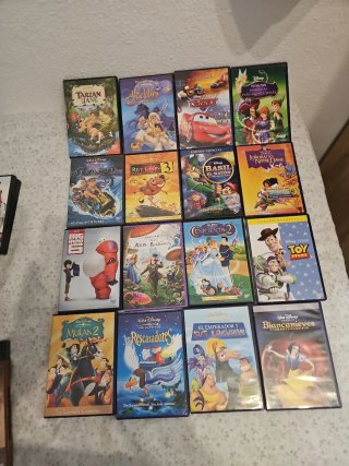 Lote DVDs Disney Varias Películas