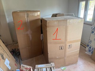 Sofá rinconera reversible con cama (a estrenar)