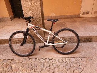 Bici Rockrider Infantil Blanca