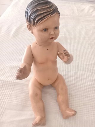 Muñeco antiguo más de 80 años