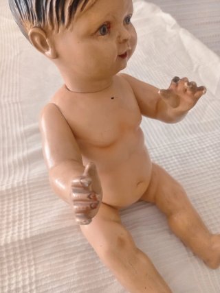 Muñeco antiguo más de 80 años