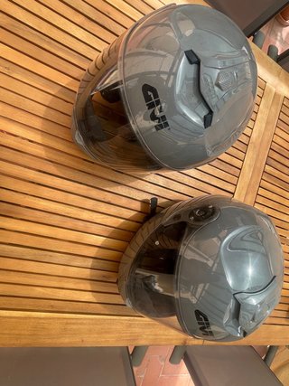 2 Cascos de Moto GIVI X_20 EXPEDITION Gris