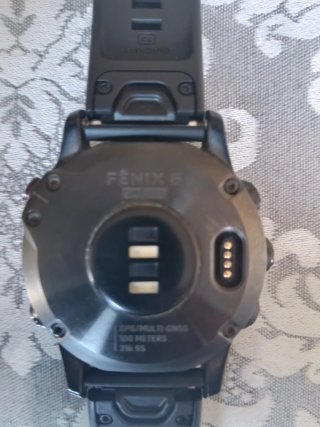 Reloj Garmin Fenix 6 Sapphire Negro/Plata