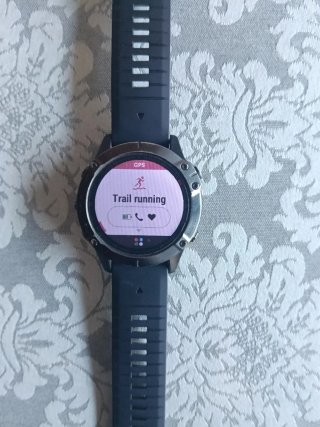 Reloj Garmin Fenix 6 Sapphire Negro/Plata