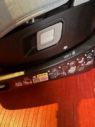 Silla de coche Recaro Salia I-Size gris.