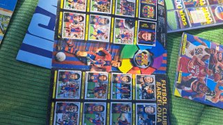 Lote album y cromo de futbol