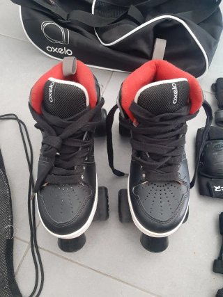 Patines Quad y Protecciones SFR