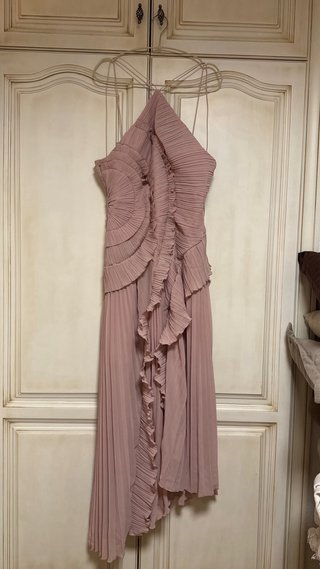 Vestido de fiesta rosa