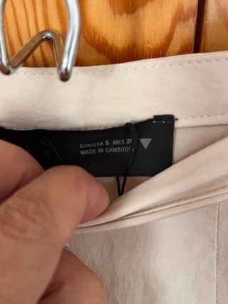 Falda midi Zara Talla S