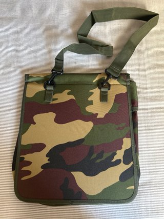 Mochila Bandolera Militar Camuflaje