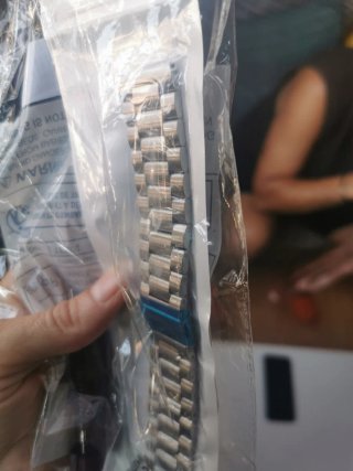Armis reloj acero 22 mm. Nueva, finales rectos