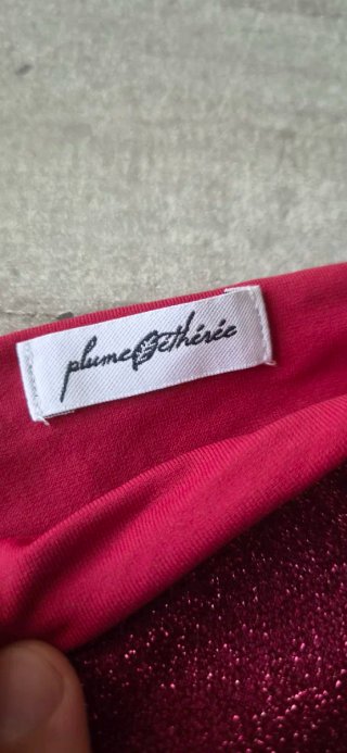 Body glitter rosso/rosa