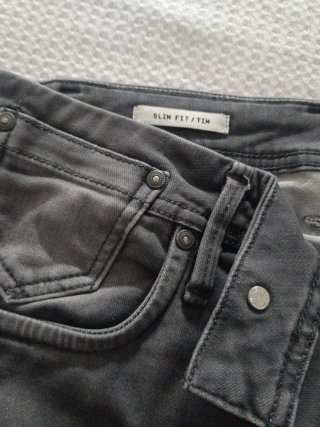 Pantalón Jack & Jones Slim Fit Gris T.32