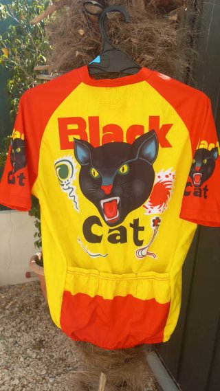 Maillot Ciclismo Black Cat Talla S