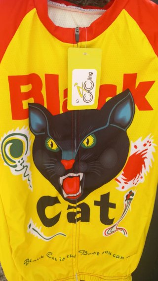 Maillot Ciclismo Black Cat Talla S