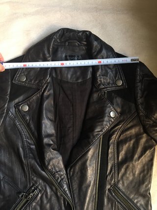 Chaqueta Topshop Cazadora Tip Rock Negra Talla 36