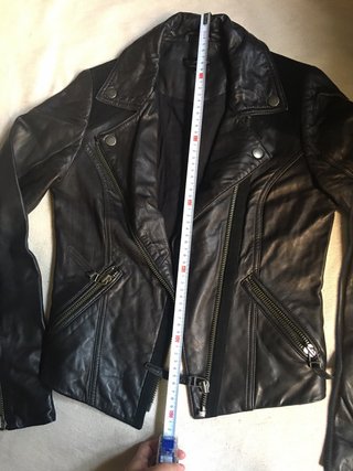 Chaqueta Topshop Cazadora Tip Rock Negra Talla 36