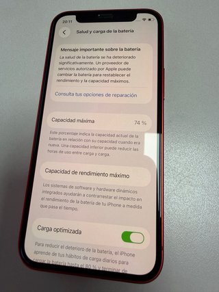 iPhone 12 mini Rosso