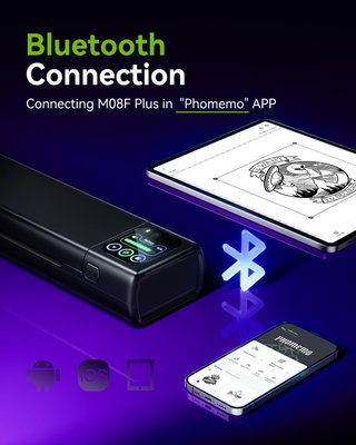 Phomemo M08F Plus Termocopiadora Tattoo AI