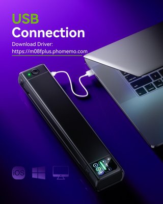 Phomemo M08F Plus Termocopiadora Tattoo AI
