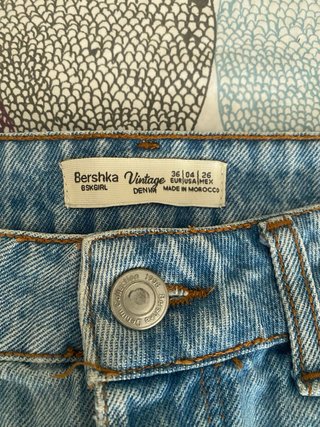Minifalda vaquera Bershka