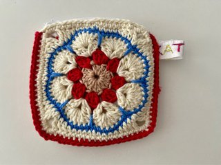 Monedero Crochet Estilo Granny