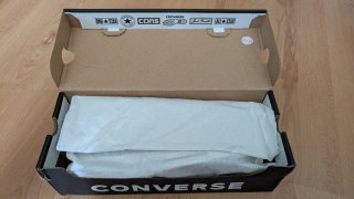 Converse Negras Bajas Talla 41